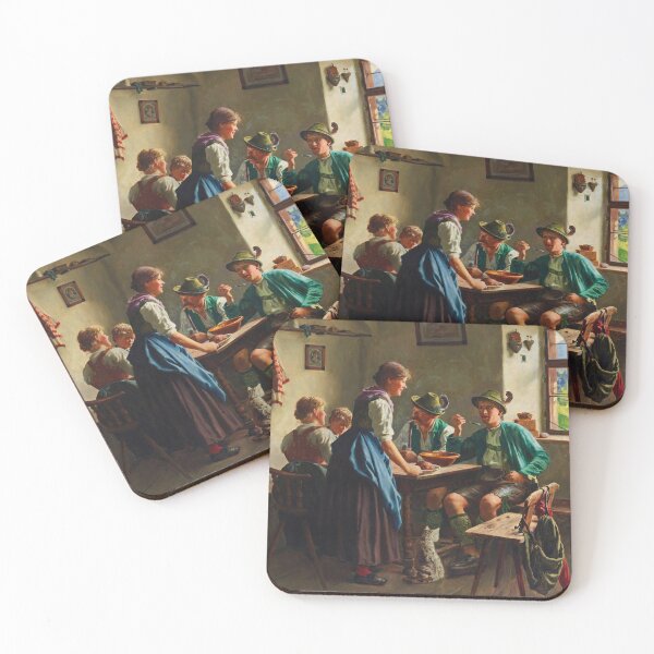 Item preview, A Farmhouse Parlour | Emil Rau | 1930 Wholesome German Family Art designed and sold by CJET.