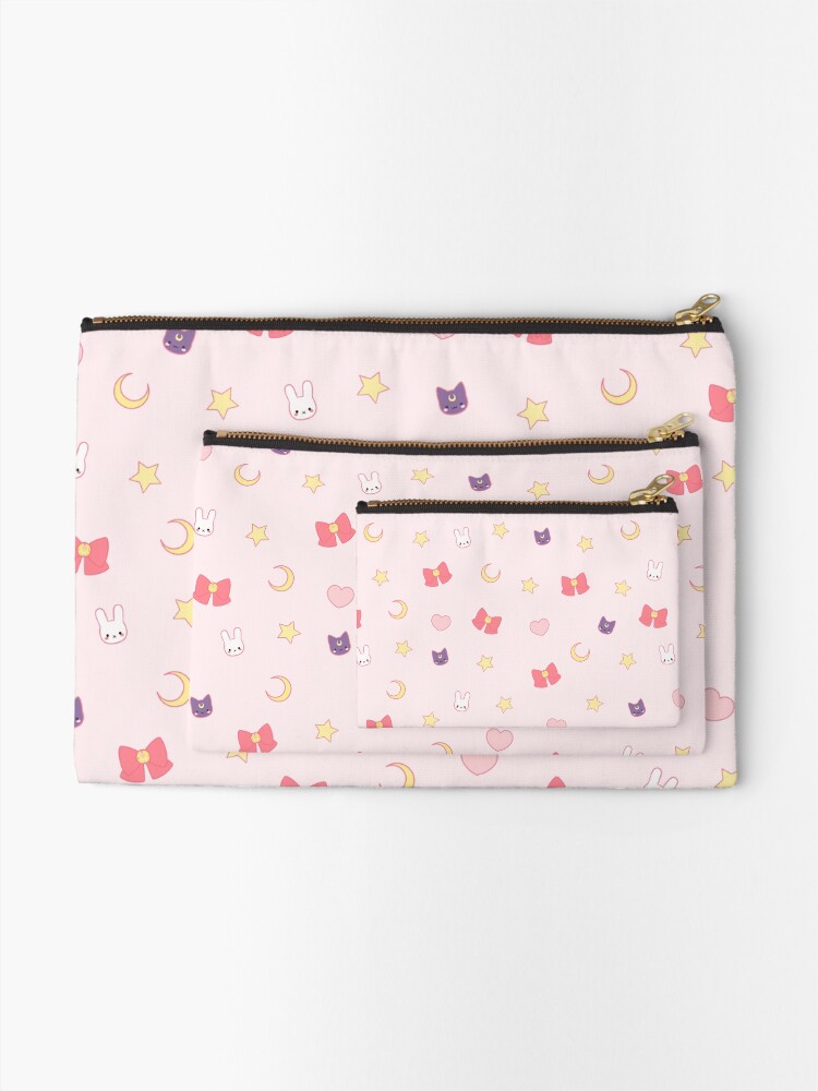 Alternate view of Moon Bunny Zipper Pouch