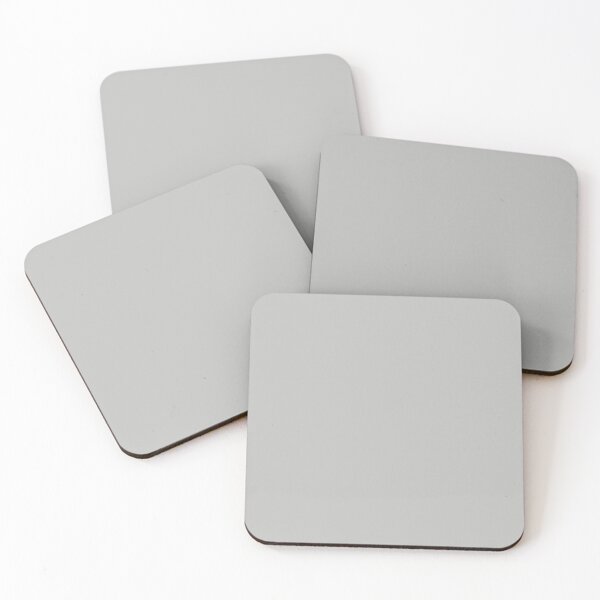 Item preview, Silver Grey Solid Color Background • Plain Colour designed and sold by SassyClassyMe.
