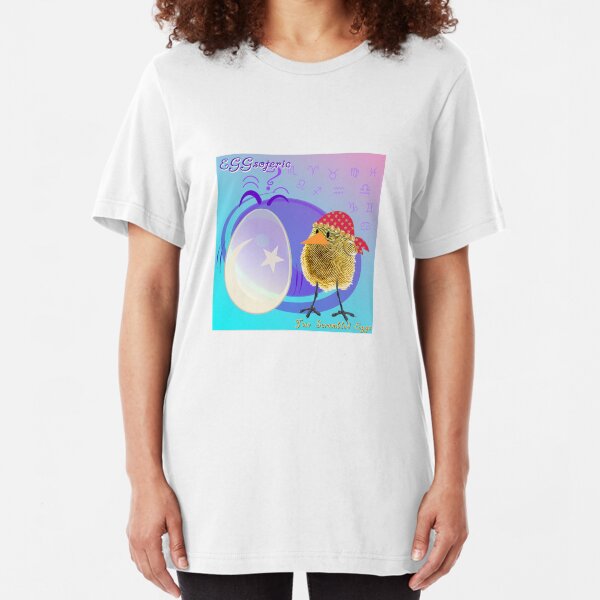 Two Scrambled Eggs - EGGsoteric Slim Fit T-Shirt