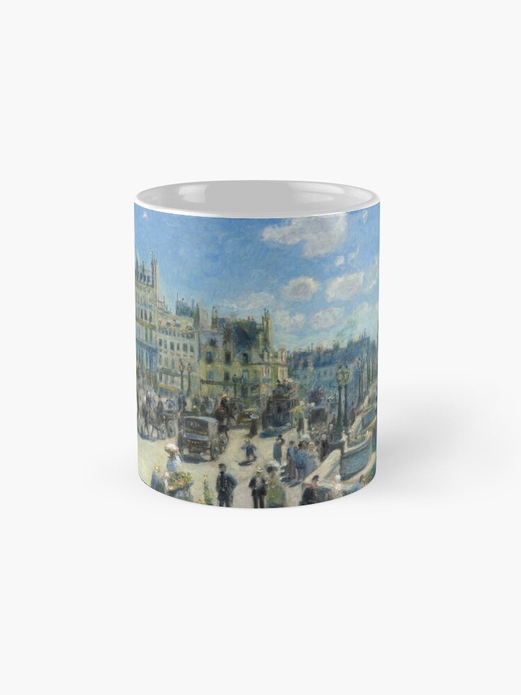 Alternate view of Pont Neuf Paris Painting by Auguste Renoir Mug