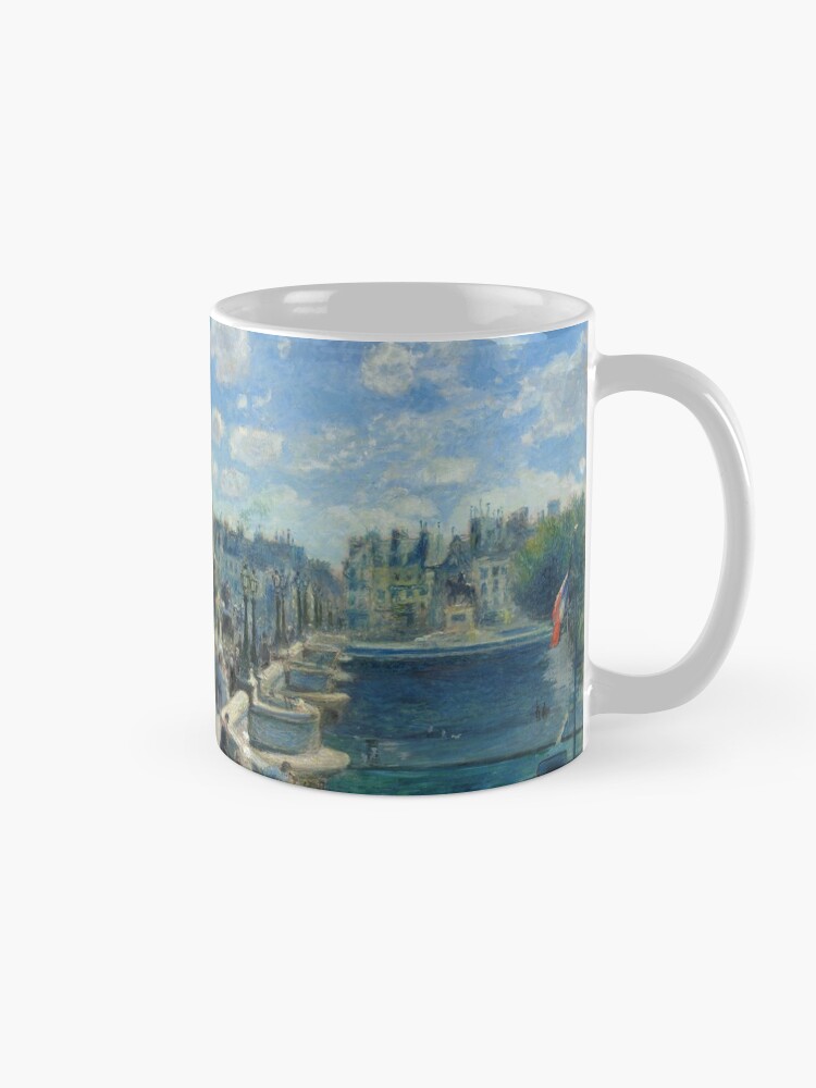 Alternate view of Pont Neuf Paris Painting by Auguste Renoir Mug