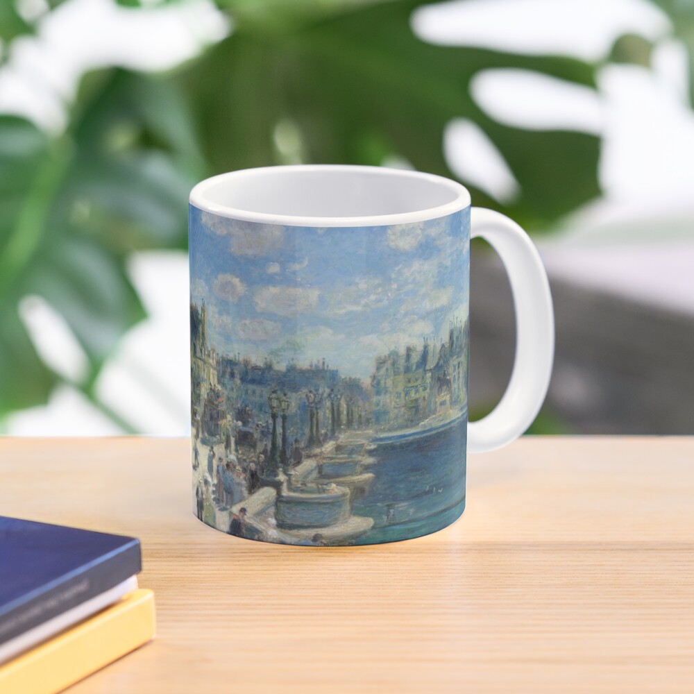 Pont Neuf Paris Painting by Auguste Renoir Mug