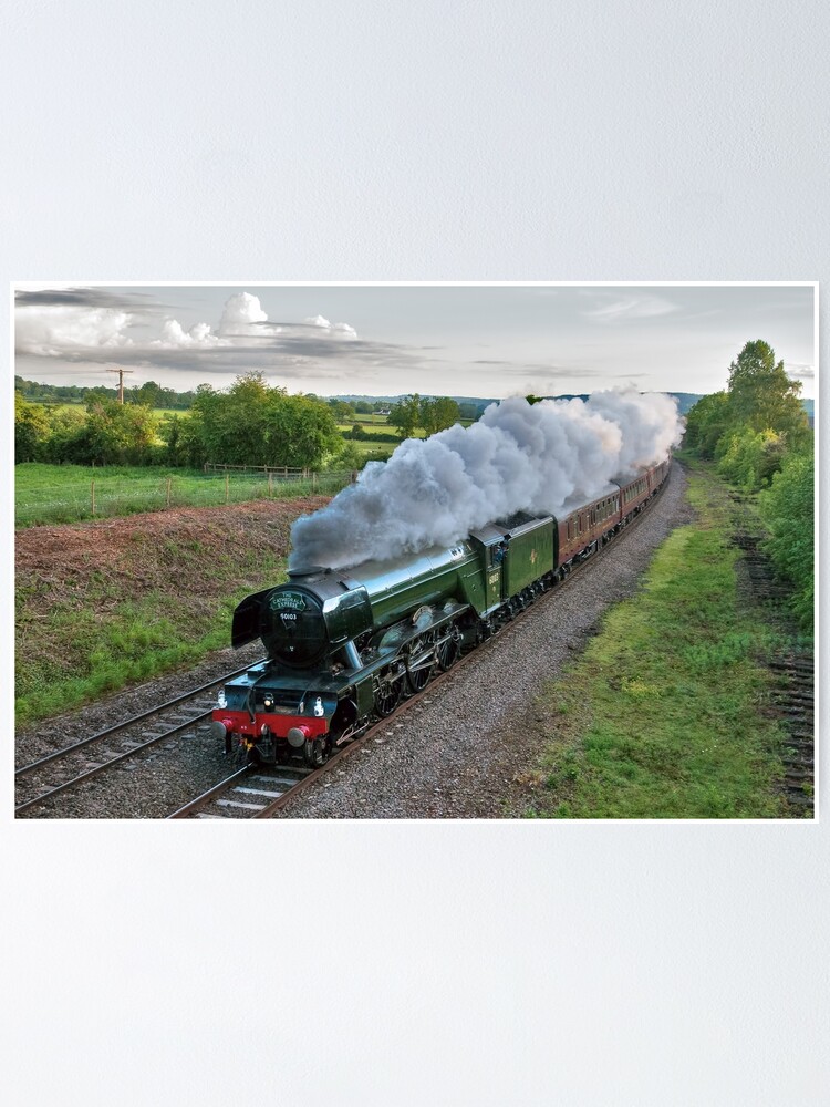 Alternate view of Flying Scotsman Poster