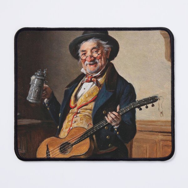 Item preview, In a Good Mood | Hermann Kern | 1900 Wholesome Austrian Art designed and sold by CJET.