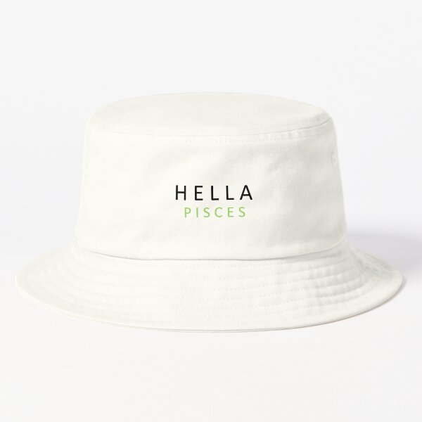 Hella Bay Bucket Hat / Bay Area Hat / San Francisco Bucket Hat 