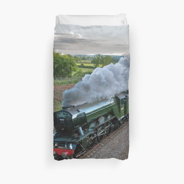 Flying Scotsman Duvet Cover
