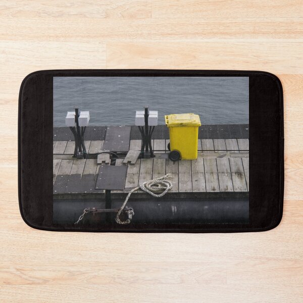 Item preview, On Sundays, waste bins turn yellow. designed and sold by Gabriele Maurus.