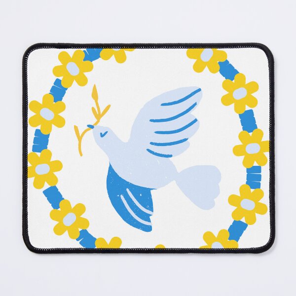 Item preview, Ukrainian army symbols dove, peace, no war designed and sold by Rub14ekArts.