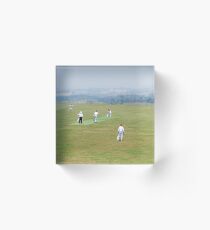 The Cricketers Acrylic Block
