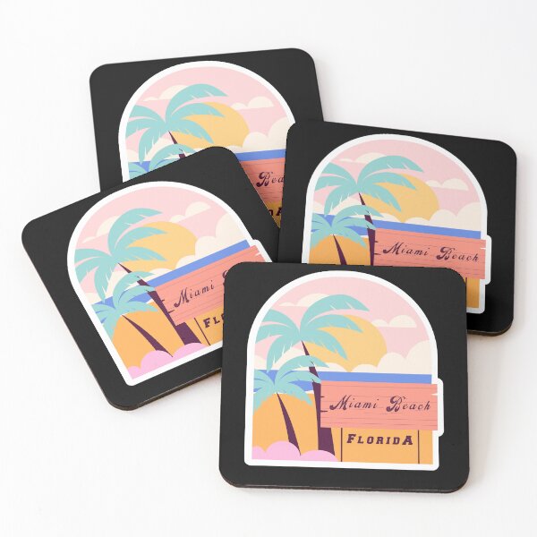 Item preview, Miami Beach Sunny Florida Surfing designed and sold by kubix81.