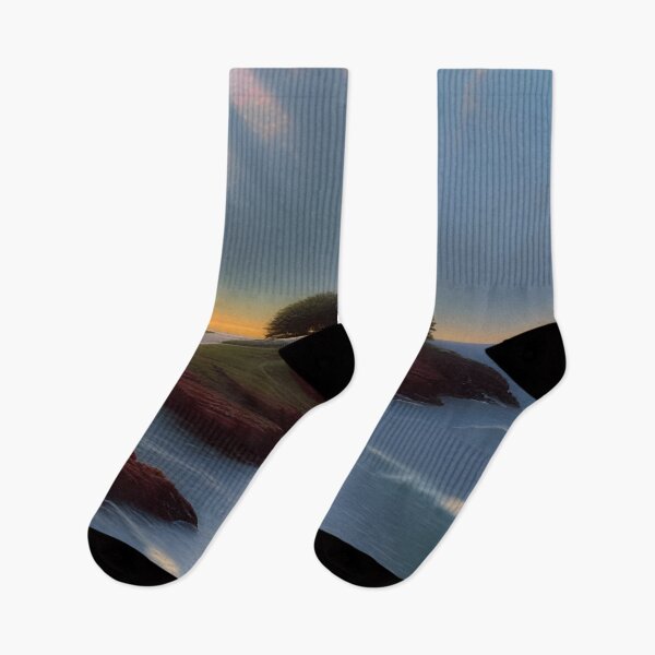 Item preview, Lighthouse Island on a Calm Sea at Dusk designed and sold by Caregiverology.