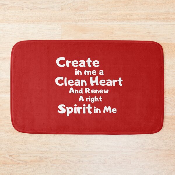 Item preview,  Create in me a Clean Heart designed and sold by Tripp Art Studio.
