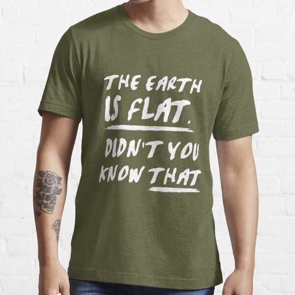 Flat Earth Shirt - The Truman Show Classic T-Shirt