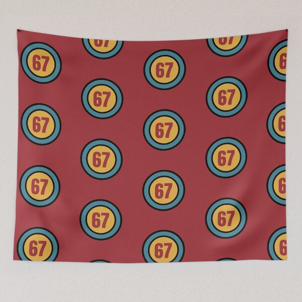 Artikelvorschau, Die Zahl 67 - siebenundsechzig - siebenundsechzigste - 67. entworfen und verkauft von SirenSeventyOne.