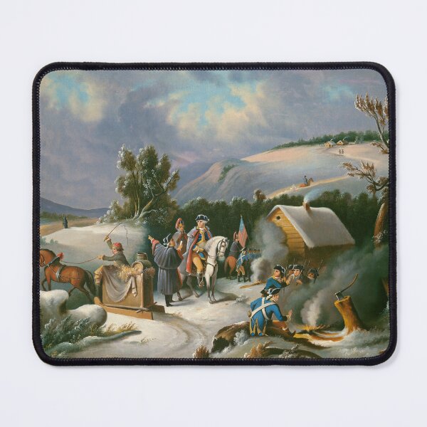 Item preview, Washington at Valley Forge | American Art | 1850 American History Art designed and sold by CJET.