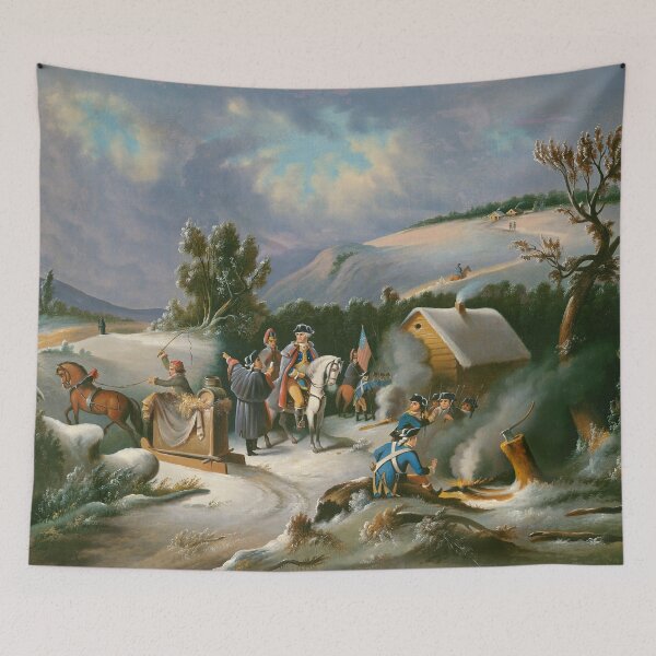 Item preview, Washington at Valley Forge | American Art | 1850 American History Art designed and sold by CJET.