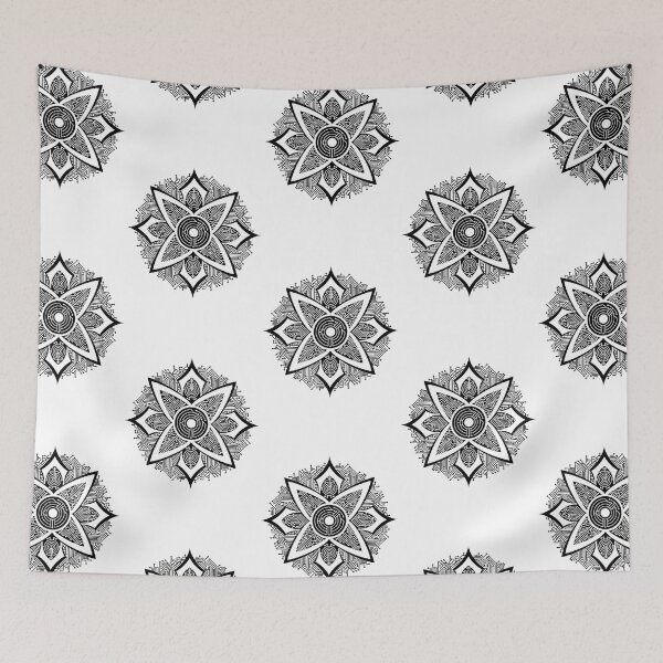 Item preview, Circuitry Mandala (Black) designed and sold by TheRandomFactor.