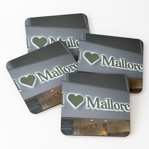Item preview, I love Mallorca shop sign photographed in Palma de Mallorca designed and sold by Montrepeneuer.