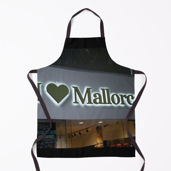 Item preview, I love Mallorca shop sign photographed in Palma de Mallorca designed and sold by Montrepeneuer.