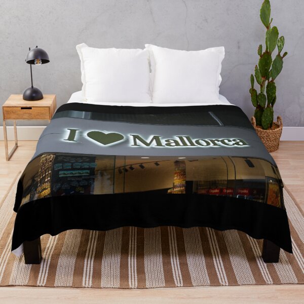 Item preview, I love Mallorca shop sign photographed in Palma de Mallorca designed and sold by Montrepeneuer.
