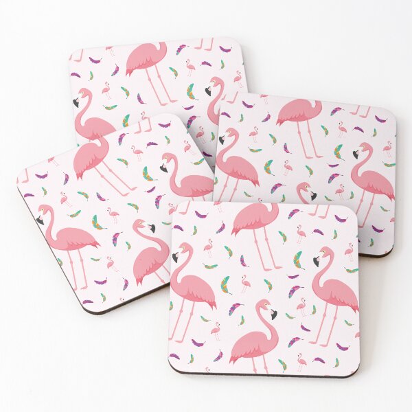 Item preview, Pink Flamingo Pattern | Pretty Flamingo Art designed and sold by Pisutachio.