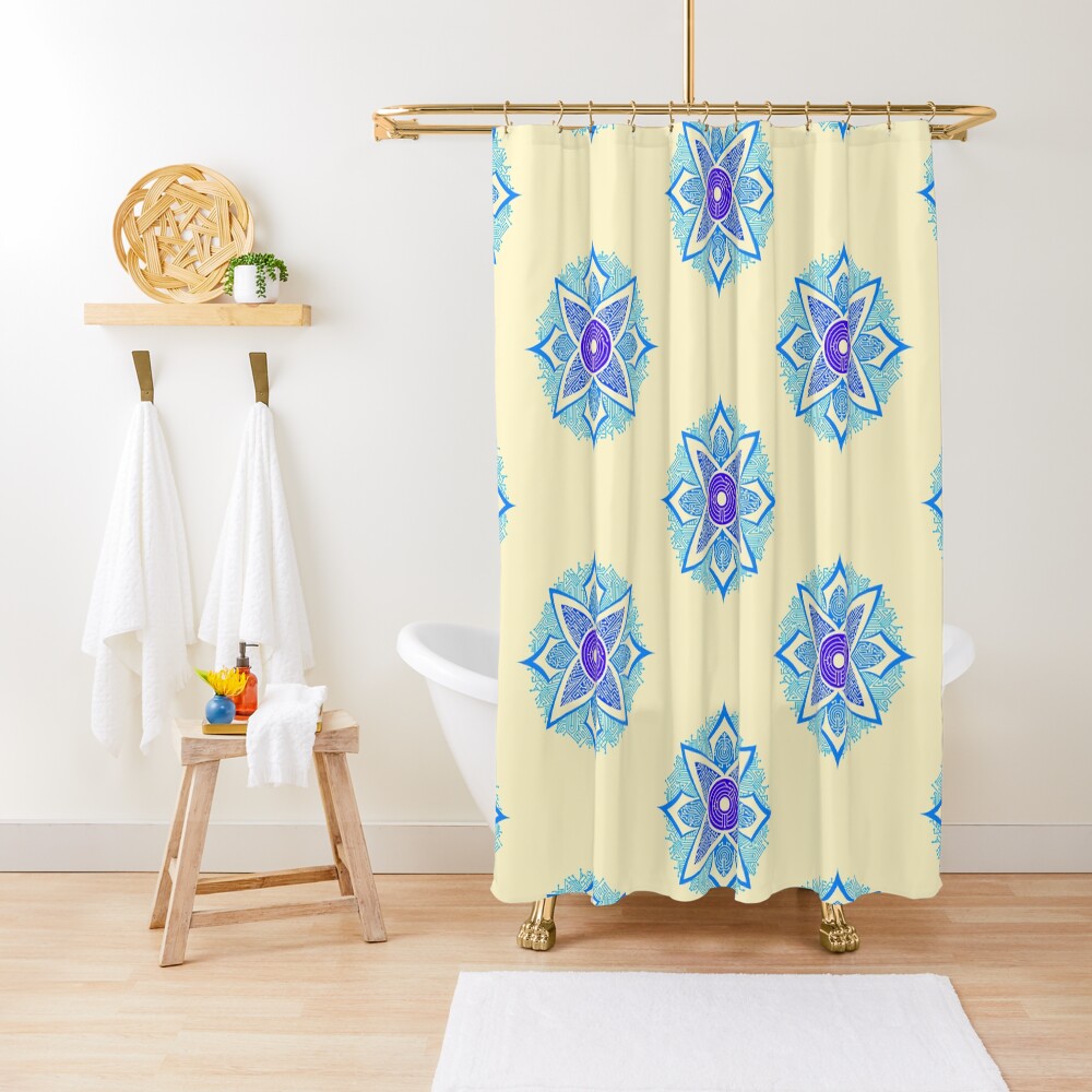 Item preview, Shower Curtain designed and sold by TheRandomFactor.