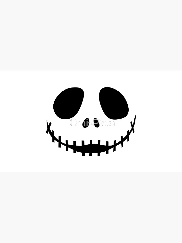 Thumbnail 6 of 6, Bucket Hat, The Patron Spirit- Nightmare Before Christmas, Skellington, Pumpkin King, White, Grin, Evil, Halloween, Christmas, Movie, Fandom, Geek, Geekery, Nerd, Nerdy designed and sold by CanisPicta.