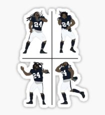 Marshawn Lynch Dancing Sticker