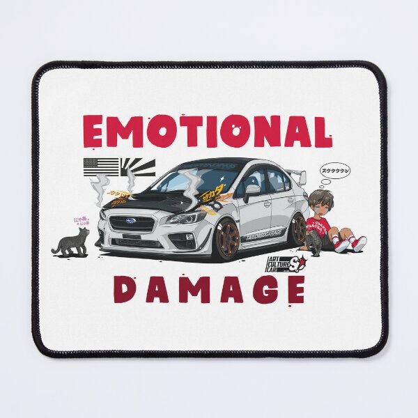 Item preview, Emotional Damage (WRX STI) designed and sold by SprayPatrick.