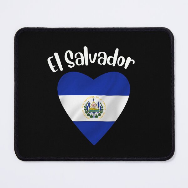 Item preview, El Salvador Flag In Heart designed and sold by taniastyle.