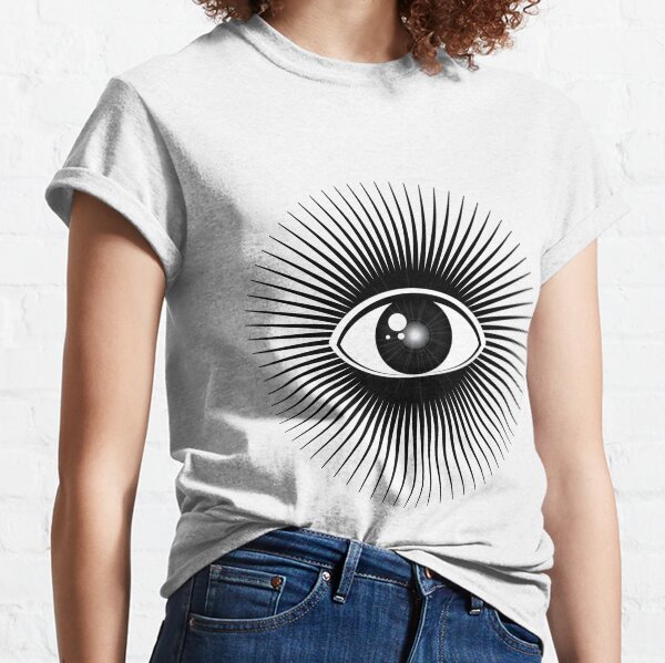 Vista previa del artículo con la obra «Todo ojo que ve con rayos de luz», diseñado y vendido por photonxt.