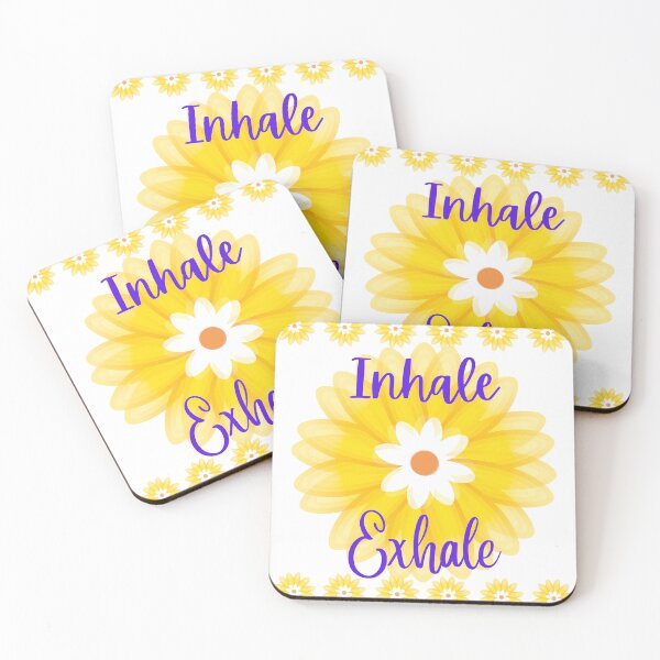 Item preview, Inhale Exhale Motivational Quotes  designed and sold by BasmalaSubhani.