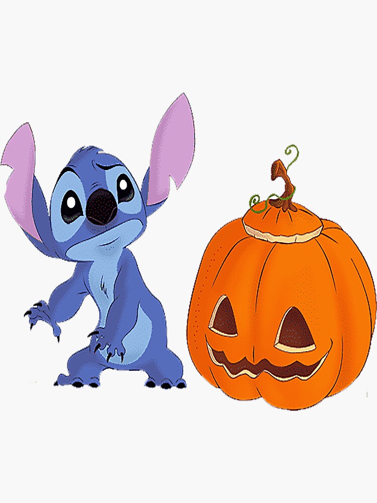 "Stitch Halloween 2022, Stitch Monster, Stitch Family" Sticker for Sale by Parkids Redbubble
