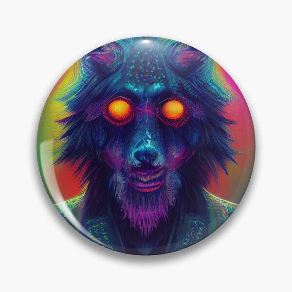 Item preview, The Groovy Wolf Man is Hungry designed and sold by Psychedelicdaze.