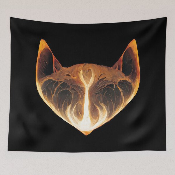 Item preview, Flame Cat designed and sold by MythLegendLore.