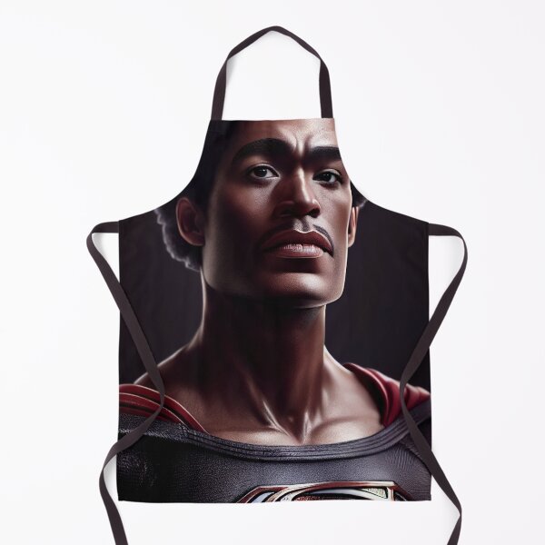 Item preview, Portrait Of An African Super Hero – Anime Cartoon African Super Hero designed and sold by MadeByRobots.