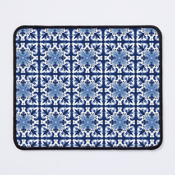 Item preview, Sicilian tiles,mediterranean,blue tiles ,lemons  designed and sold by MariaMarinova.