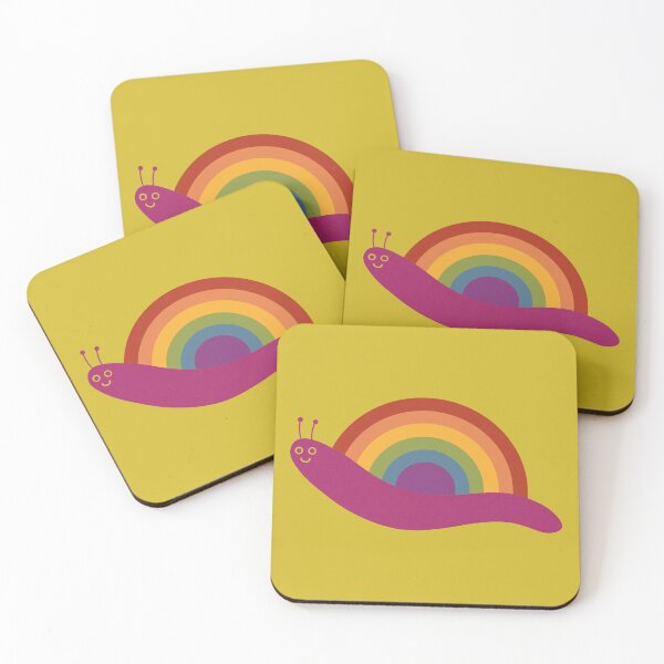 Item preview, Rainbow Gay Flag Snail designed and sold by ICantFindMyFish.