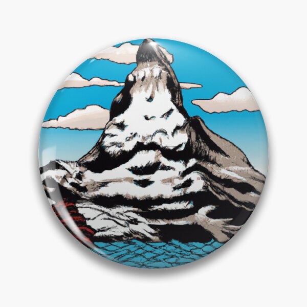 Artikelvorschau, Copy of Matterhorn - vaporwave - AI generated entworfen und verkauft von LowRainAh.