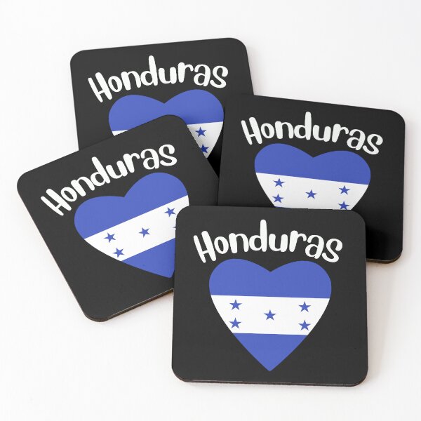 Item preview, Honduras Flag In Heart designed and sold by taniastyle.