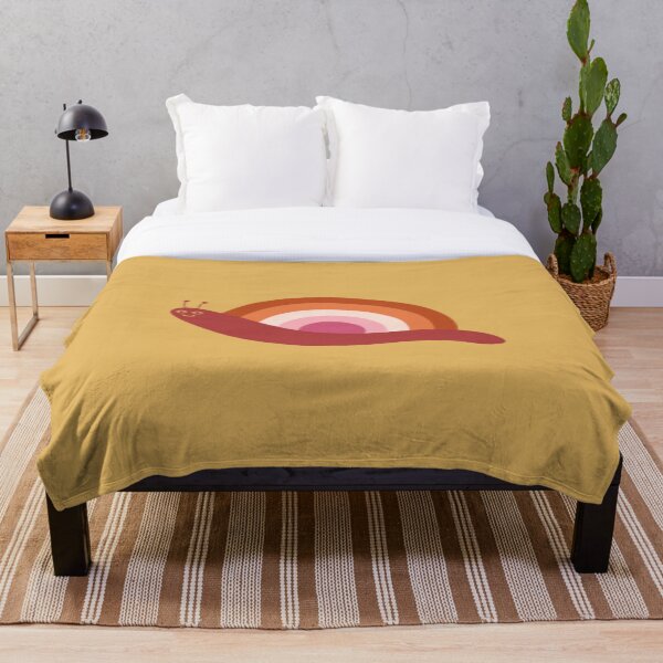 Item preview, Lesbian Flag Snail designed and sold by ICantFindMyFish.