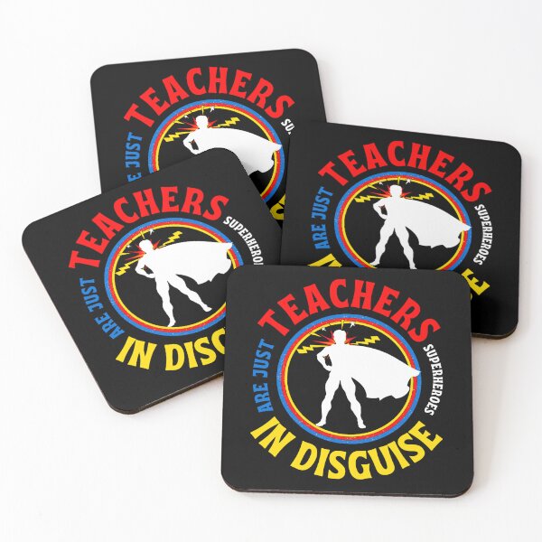 Item preview, Teachers Are Just Superheroes In Disguise Funny Teacher Quotes designed and sold by Mixture-DESIGN.