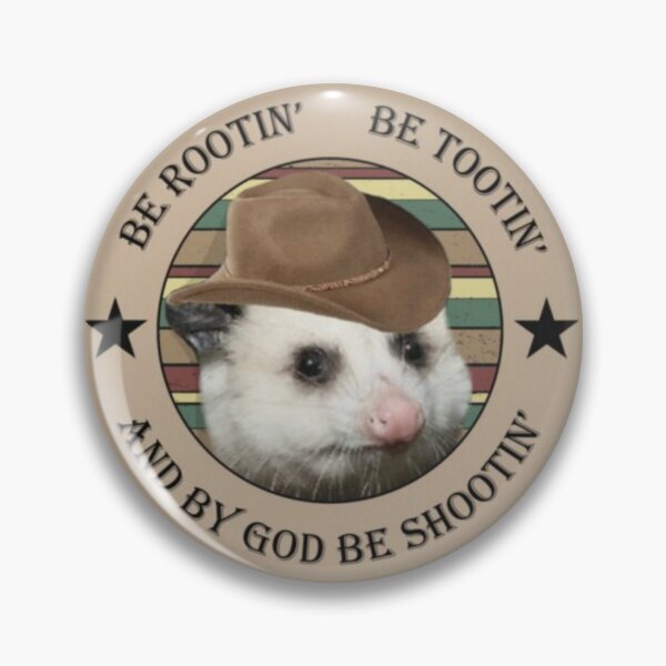 Item preview, Shootin Rootin Tootin possum  designed and sold by HappyGeckos.