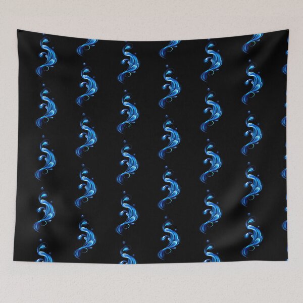 Item preview, Drops of blue water designed and sold by Blackmoon9.