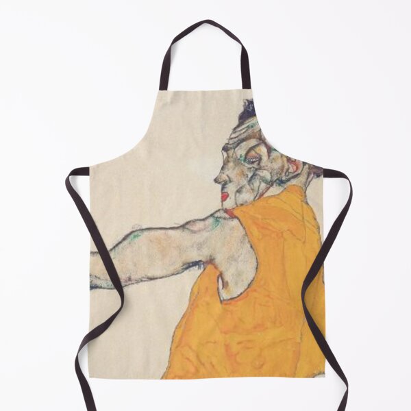 Item preview, Self portrait in yellow vest of egone schiele designed and sold by Golido.