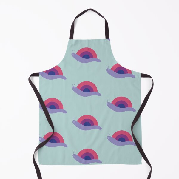 Item preview, Bi Flag Snail designed and sold by ICantFindMyFish.