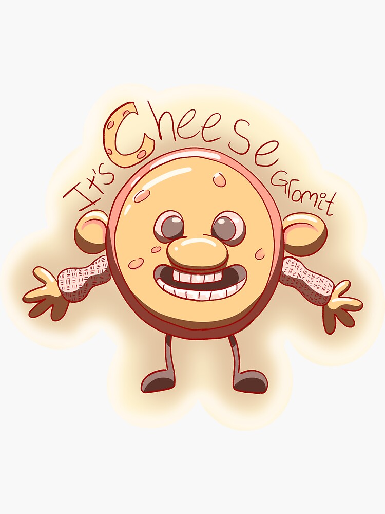 "Get The Crackers Gromit" Sticker for Sale by AcornHours Redbubble