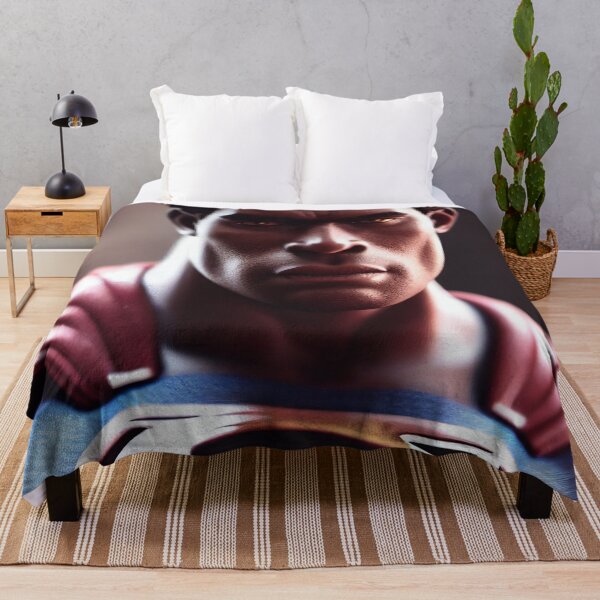 Item preview, Portrait Of An African Super Hero – Anime Cartoon African Super Hero designed and sold by MadeByRobots.
