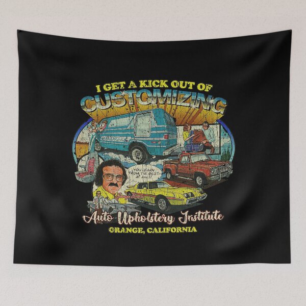Item preview, Custom Van Auto Upholstery Institute 1973  designed and sold by MareikSchuler.